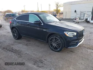 2021 Mercedes-Benz GLC with VIN W1N0J6EB4MF923801, listed as a IAAI auction lot 41676173 with 40,302 mi miles. Bid and sale history available at carsss.com. Image 1.