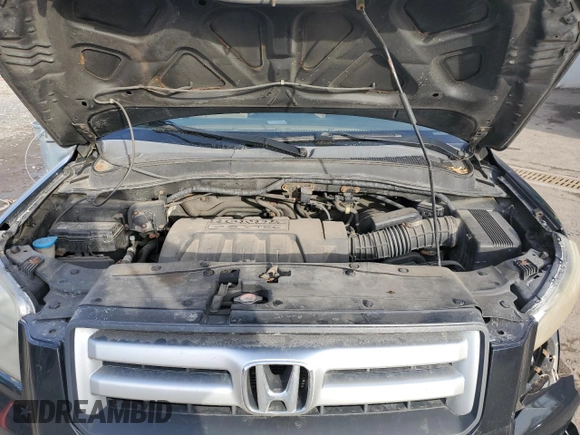 2007 Honda Pilot LX with VIN 2HKYF18167H508118, listed as a Copart auction lot 41486725 with 274,278 mi miles and Clean title. Bid and sale history available at DreamBid. Image 12.