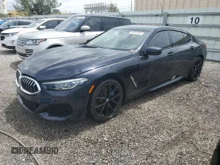 2022 BMW 8 Series 840i with VIN WBAGV2C08NCJ17948, listed as a Copart auction lot 60542904 with 12,132 mi miles and Non Repairable. Bid and sale history available at carsss.com. Image 1.