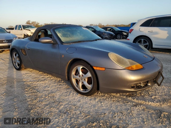 2001 Porsche Boxster с VIN WP0CA29871U627108, выставлен на аукционе Copart как лот 43968805 с пробегом Не указан миль и Списание • Salvage title. История ставок и продаж доступна на DreamBid. Изображение 4.