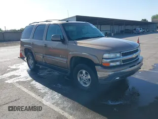 2003 Chevrolet Tahoe Z71 z VIN 1GNEK13T83R186616, wystawiony jako IAAI lot #42083349 z przebiegiem Nie podano mil oraz . Historia ofert i sprzedaży dostępna na DreamBid. Obrazek 1.