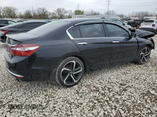 2017 Honda Accord Sedan LX with VIN 1HGCR2F37HA299798, listed as a Copart auction lot 52723705 with 84,637 mi miles and Salvage Title. Bid and sale history available at carsss.com. Image 3.