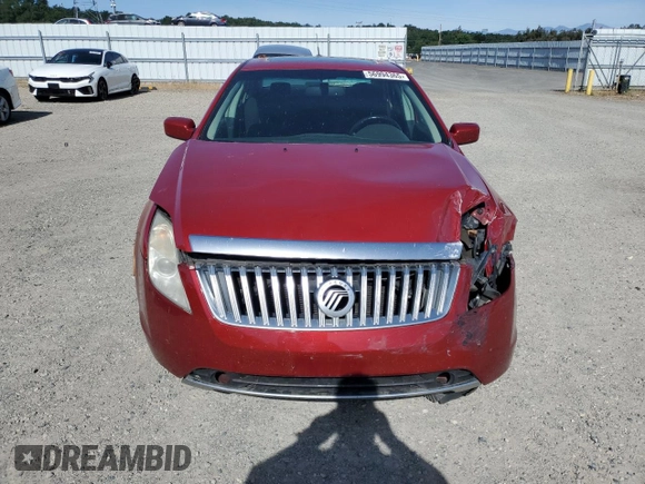 2010 Mercury Milan with VIN 3MEHM0HA0AR621341, listed as a Copart auction lot 56994365 with 218,312 mi miles and Salvage title. Bid and sale history available at DreamBid. Image 5.