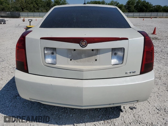 2007 Cadillac CTS with VIN 1G6DM57T770184658, listed as a Copart auction lot 68772444 with 179,682 mi miles and Clean Title. Bid and sale history available at carsss.com. Image 6.