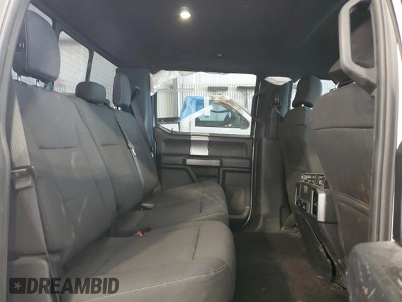 2017 Ford F-150 XL with VIN 1FTEW1EF5HKC24856, listed as a Copart auction lot 52581255 with 96,440 mi miles and Salvage Title. Bid and sale history available at carsss.com. Image 10.
