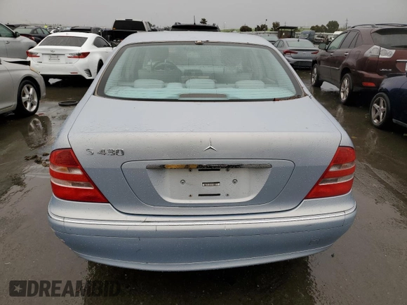 2000 Mercedes-Benz S 320/430/500 z VIN WDBNG70J6YA026416, wystawiony jako Copart lot #43626295 z przebiegiem 85 342 mil mil oraz Czysty tytuł • Clean title. Historia ofert i sprzedaży dostępna na DreamBid. Obrazek 6.