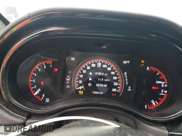 2022 Dodge Durango Citadel Anodized Platinum with VIN 1C4RDJEG0NC133046, listed as a Copart auction lot 60729085 with 73,085 mi miles and Salvage title. Bid and sale history available at DreamBid. Image 9.
