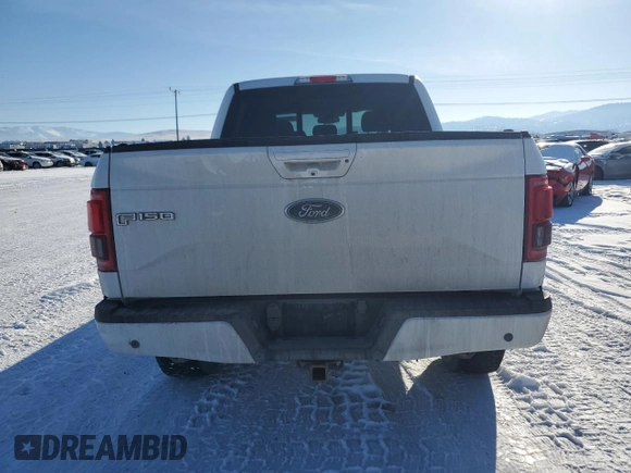 2017 Ford F-150 XL with VIN 1FTEW1EG0HFA61440, listed as a Copart auction lot 88525075 with 109,491 mi miles and Salvage Title. Bid and sale history available at carsss.com. Image 6.