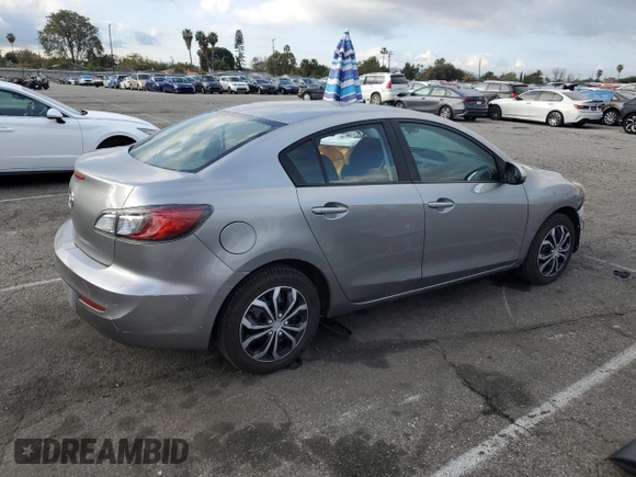 2013 Mazda 3 i SV with VIN JM1BL1TG4D1844346, listed as a Copart auction lot 43629345 with 89,245 mi miles and Salvage Title. Bid and sale history available at DreamBid. Image 3.