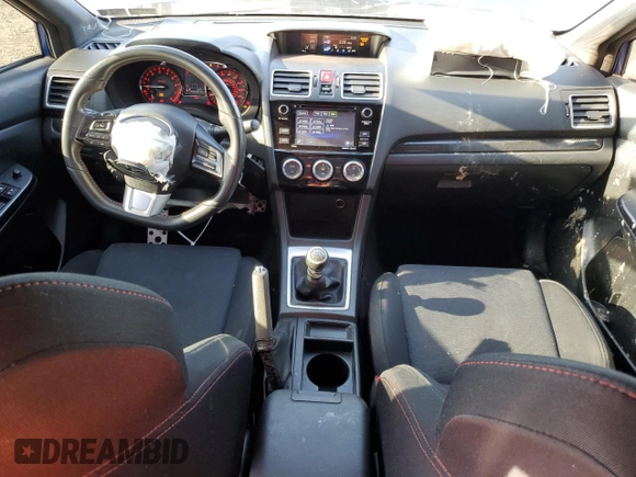 2017 Subaru WRX with VIN JF1VA1B60H9805410, listed as a Copart auction lot 48829925 with 105,645 mi miles and Salvage Title. Bid and sale history available at carsss.com. Image 8.