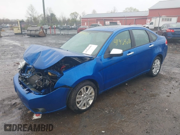 2011 Ford Focus SEL with VIN 1FAHP3HN5BW193929, listed as a IAAI auction lot 41964600 with 86,552 mi miles. Bid and sale history available at carsss.com. Image 18.