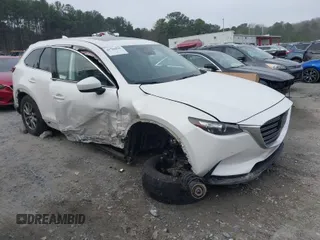 2019 Mazda CX-9 Touring with VIN JM3TCBCY4K0327075, listed as a IAAI auction lot 41780849 with 105,589 mi miles. Bid and sale history available at carsss.com. Image 1.