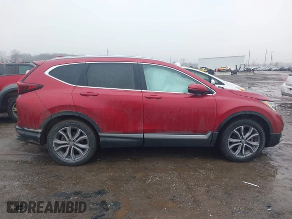 2022 Honda CR-V Touring with VIN 2HKRW2H94NH608375, listed as a IAAI auction lot 41482129 with 33,744 mi miles. Bid and sale history available at carsss.com. Image 13.