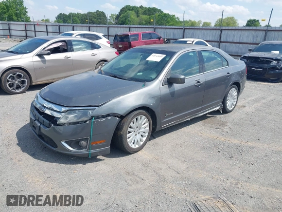 2010 Ford Fusion Hybrid with VIN 3FADP0L37AR270739, listed as a IAAI auction lot 42143035 with 238,111 mi miles. Bid and sale history available at carsss.com. Image 2.