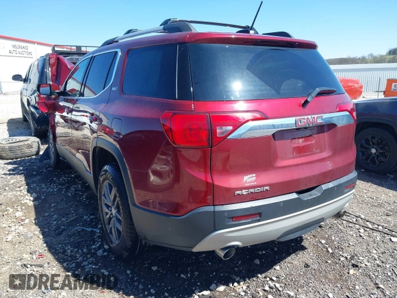 2017 GMC Acadia SLT with VIN 1GKKNMLS7HZ299903, listed as a IAAI auction lot 41836987 with 130,517 mi miles. Bid and sale history available at carsss.com. Image 3.