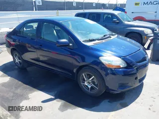 2008 Toyota Yaris with VIN JTDBT923881276508, listed as a IAAI auction lot 42001178 with 165,579 mi miles. Bid and sale history available at carsss.com. Image 1.