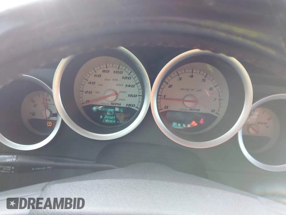 2006 Dodge Charger SRT-8 with VIN 2B3LA73W96H371246, listed as a IAAI auction lot 41676168 with 130,064 mi miles and . Bid and sale history available at carsss.com. Image 7.