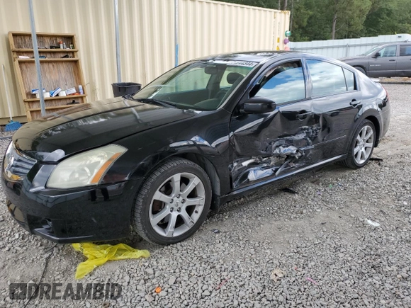 2008 Nissan Maxima 3.5 SE with VIN 1N4BA41E58C832120, listed as a Copart auction lot 71844344 with 154,890 mi miles and Salvage Title. Bid and sale history available at carsss.com. Image 1.