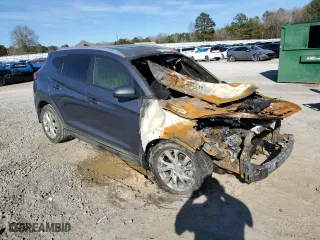 2019 Hyundai Tucson Value with VIN KM8J33A48KU059366, listed as a Copart auction lot 87610835 with 0 mi miles and Salvage Title. Bid and sale history available at carsss.com. Image 4.