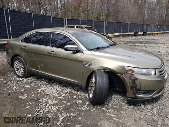 2013 Ford Taurus Limited with VIN 1FAHP2F8XDG198564, listed as a Copart auction lot 51377105 with 141,252 mi miles and Salvage Title. Bid and sale history available at DreamBid. Image 4.