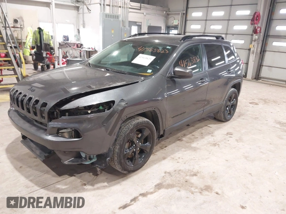 2016 Jeep Cherokee Latitude with VIN 1C4PJLCSXGW137190, listed as a IAAI auction lot 41563823 with 159,586 mi miles. Bid and sale history available at carsss.com. Image 18.