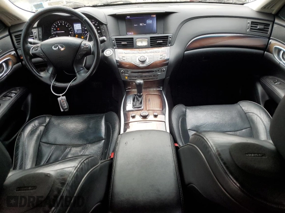2012 Infiniti M37 with VIN JN1BY1AR8CM396876, listed as a Copart auction lot 85992784 with 223,227 mi miles and Salvage Title. Bid and sale history available at carsss.com. Image 8.