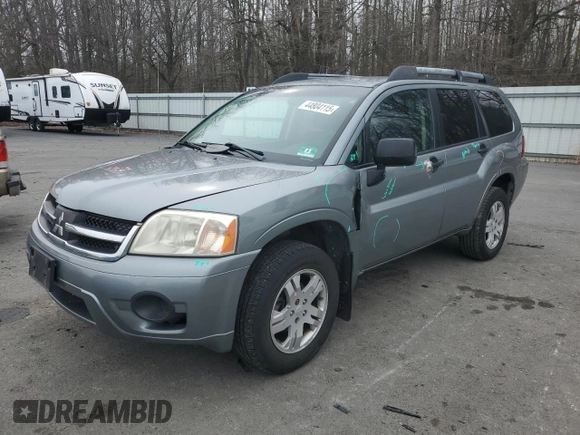 2008 Mitsubishi Endeavor LS with VIN 4A4MN21S48E019897, listed as a Copart auction lot 44804115 with 201,102 mi miles and Salvage Title. Bid and sale history available at carsss.com. Image 1.