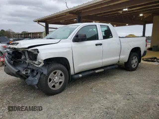 2017 Toyota Tundra SR с VIN 5TFUM5F11HX073707, выставлен на аукционе Copart как лот 49860825 с пробегом 146 508 миль миль и Списание • Salvage title. История ставок и продаж доступна на DreamBid. Изображение 1.