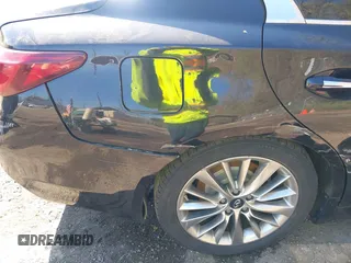2018 Infiniti Q50 Luxe with VIN JN1EV7AP2JM352392, listed as a IAAI auction lot 41996631 with 90,492 mi miles and . Bid and sale history available at carsss.com. Image 16.