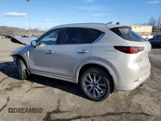 2025 Mazda CX-5 2.5 S Premium Plus Package with VIN JM3KFBEM7S0562230, listed as a Copart auction lot 47517835 with 0 mi miles and Salvage Title. Bid and sale history available at carsss.com. Image 2.