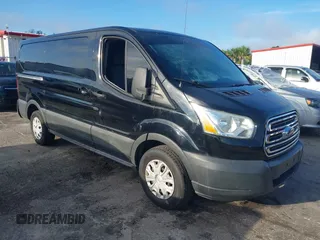 2016 Ford Transit Cargo with VIN 1FTYE1YM0GKA38246, listed as a IAAI auction lot 42102624 with 116,803 mi miles. Bid and sale history available at carsss.com. Image 1.