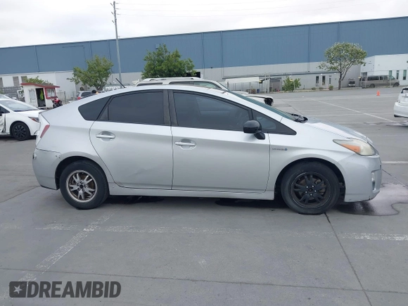 2011 Toyota Prius I with VIN JTDKN3DU7B0323019, listed as a IAAI auction lot 42009507 with 282,412 mi miles. Bid and sale history available at carsss.com. Image 13.