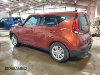 2021 Kia Soul LX with VIN KNDJ23AU0M7780113, listed as a Copart auction lot 47200445 with 51,164 mi miles and Non Repairable. Bid and sale history available at carsss.com. Image 2.