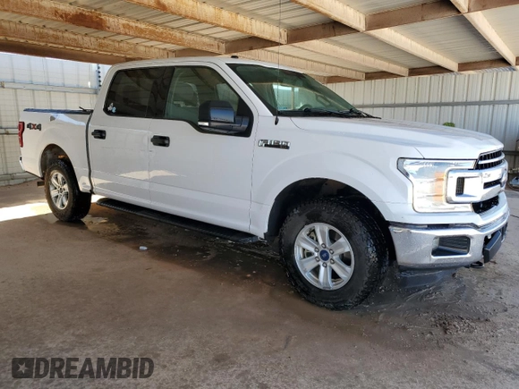 2018 Ford F-150 XL with VIN 1FTEW1EP9JKF41991, listed as a Copart auction lot 49950355 with 188,212 mi miles and Clean Title. Bid and sale history available at DreamBid. Image 4.