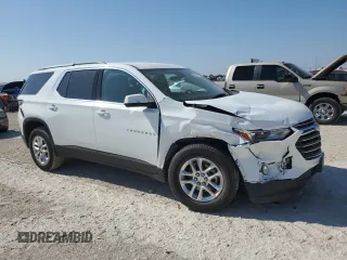 2021 Chevrolet Traverse LT Cloth with VIN 1GNERGKW0MJ123150, listed as a Copart auction lot 66660033 with 55,684 mi miles. Bid and sale history available at carsss.com. Image 4.