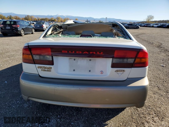 2003 Subaru Legacy Outback with VIN 4S3BE896337200320, listed as a Copart auction lot 82375554 with 139,486 mi miles and Salvage title. Bid and sale history available at DreamBid. Image 6.