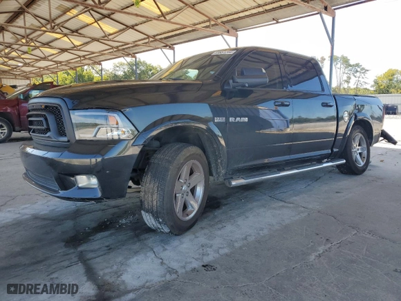 2009 Dodge Ram 1500 Sport with VIN 1D3HV13T69S707290, listed as a Copart auction lot 69951244 with 187,429 mi miles and Salvage Title. Bid and sale history available at carsss.com. Image 1.