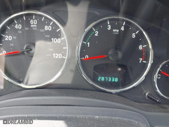2012 Jeep Liberty Sport with VIN 1C4PJLAK8CW103813, listed as a IAAI auction lot 41847762 with 287,338 mi miles. Bid and sale history available at carsss.com. Image 7.