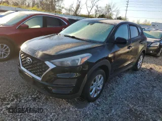 2019 Hyundai Tucson SE with VIN KM8J2CA41KU918932, listed as a Copart auction lot 48381384 with 103,084 mi miles and Salvage Title. Bid and sale history available at carsss.com. Image 1.