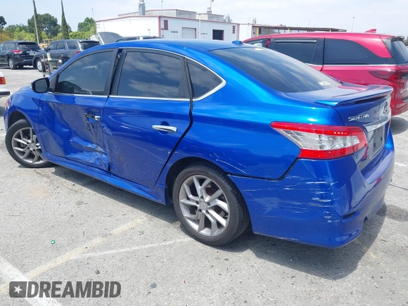 2015 Nissan Sentra SR with VIN 3N1AB7AP4FY293633, listed as a IAAI auction lot 42164683 with 161,257 mi miles and . Bid and sale history available at DreamBid. Image 3.