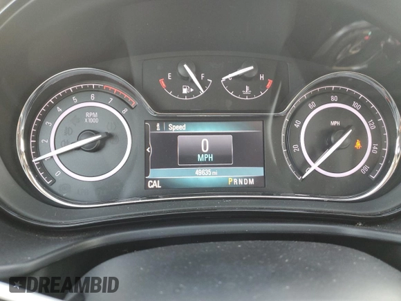 2015 Buick Regal Premium II with VIN 2G4GR5GX9F9129644, listed as a Copart auction lot 74641294 with 49,635 mi miles and Salvage Title. Bid and sale history available at carsss.com. Image 9.