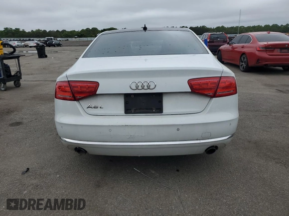 2013 Audi A8 3.0L z VIN WAURGAFD5DN018082, wystawiony jako Copart lot #60092825 z przebiegiem 69 345 mil mil oraz Szkoda całkowita • Salvage title. Historia ofert i sprzedaży dostępna na DreamBid. Obrazek 6.