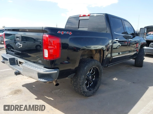 2016 Chevrolet Silverado 1500 LTZ with VIN 3GCUKSEJ5GG134114, listed as a IAAI auction lot 41939173 with 166,890 mi miles. Bid and sale history available at carsss.com. Image 4.