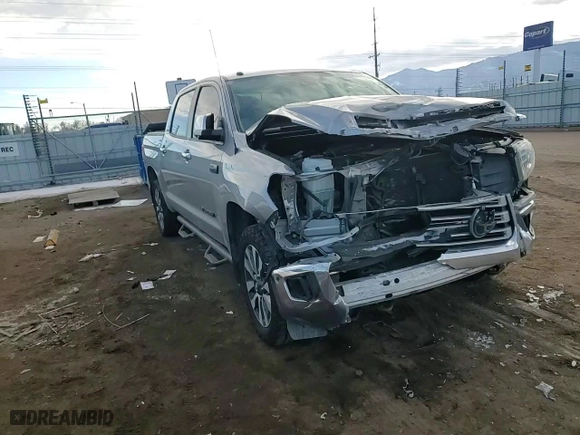 2018 Toyota Tundra 4WD SR5 with VIN 5TFHW5F17JX694497, listed as a Copart auction lot 88545555 with 93,586 mi miles and Salvage Title. Bid and sale history available at carsss.com. Image 11.