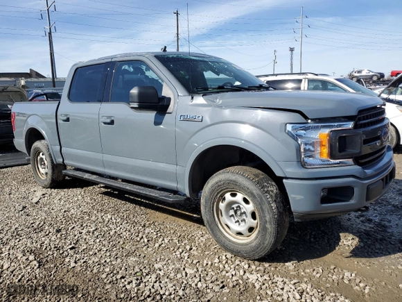 2019 Ford F-150 XL with VIN 1FTEW1EP4KKE74878, listed as a Copart auction lot 46430535 with 78,433 mi miles and Salvage Title. Bid and sale history available at carsss.com. Image 4.