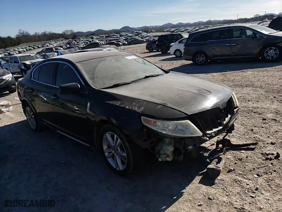 2009 Lincoln MKS with VIN 1LNHM93RX9G603222, listed as a Copart auction lot 49214065 with 204,655 mi miles and Salvage Title. Bid and sale history available at carsss.com. Image 10.