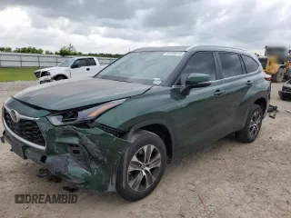 2023 Toyota Highlander L z VIN 5TDKDRAH4PS501566, wystawiony jako Copart lot #54193315 z przebiegiem 208 492 mil mil oraz Szkoda całkowita • Salvage title. Historia ofert i sprzedaży dostępna na DreamBid. Obrazek 1.