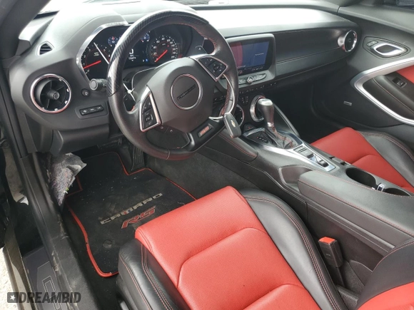 2022 Chevrolet Camaro 2SS with VIN 1G1FH1R77N0127725, listed as a Copart auction lot 51115725 with 17,327 mi miles and Clean Title. Bid and sale history available at carsss.com. Image 8.