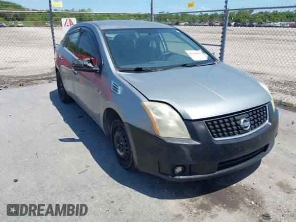 2007 Nissan Sentra 2.0 with VIN 3N1AB61E97L632393, listed as a IAAI auction lot 42149092 with 155,717 mi miles and . Bid and sale history available at DreamBid. Image 1.