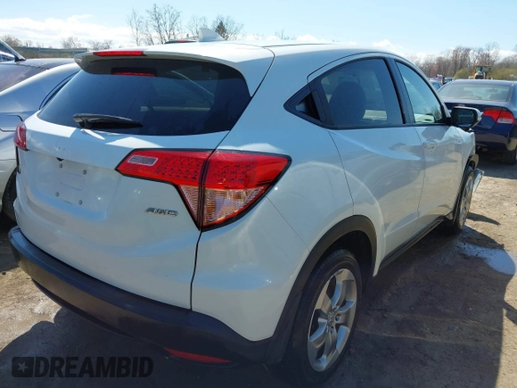 2016 Honda HR-V EX with VIN 3CZRU6H50GM769386, listed as a IAAI auction lot 42049121 with 25,228 mi miles. Bid and sale history available at carsss.com. Image 4.